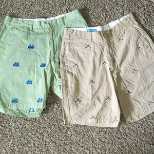 2 pairs of Men's Castaway Nantucket Island Shorts